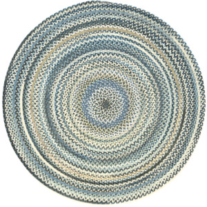 Uwharrie Ridge River Rock Round Rug