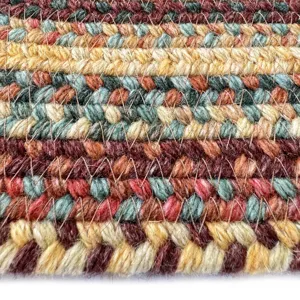 Uwharrie Ridge Autumn Oval Rug - 8\" x 2\'4\"