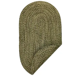 Dockside Palm Leaf Oval Rug - 8\' x 11\'