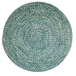 Dockside Teal Round Rug - 8\'6\" x 8\'6\"