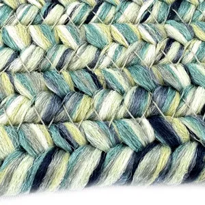 Dockside Teal Round Rug - 8\'6\" x 8\'6\"