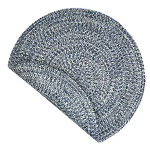 Dockside Cobalt Sea Round Rug - 5\'6\" x 5\'6\"
