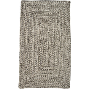 Dockside Driftwood Concentric Rectangle Rug