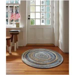 New Homestead Vista Round Rug - 9'6