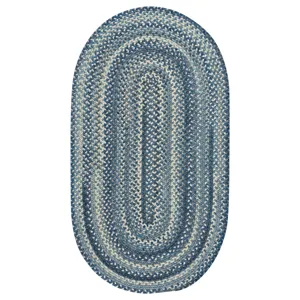 Bonneville Denim Oval Rug - 1\'8\" x 2\'6\"