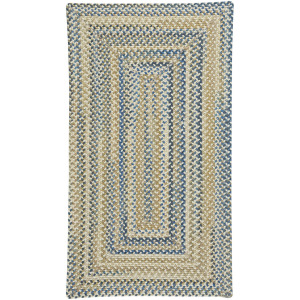 Bonneville Sandy Beach Concentric Rectangle Rug