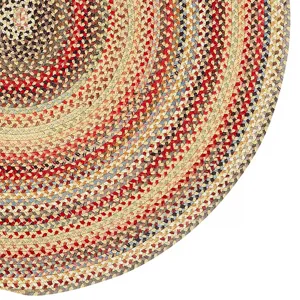 Americana Lt. Gold Round Rug - 8\'6\" x 8\'6\"
