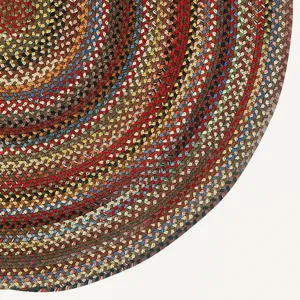 Americana Mocha Round Rug - 5\'6\" x 5\'6\"