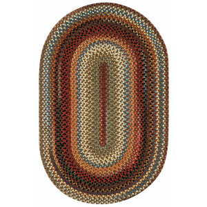 Americana Mocha Oval Rug