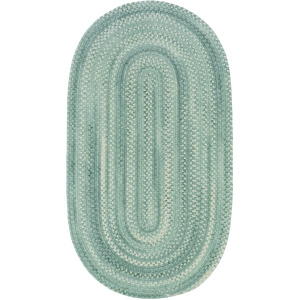 Bambini Aquamarine Oval Rug