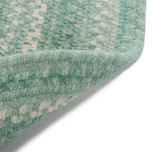 Bambini Aquamarine Oval Rug - 8\' x 11\'