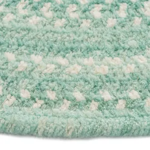 Bambini Aquamarine Oval Rug - 8\' x 11\'