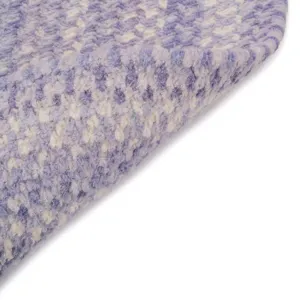 Bambini Periwinkle Oval Rug - 7\' x 9\'