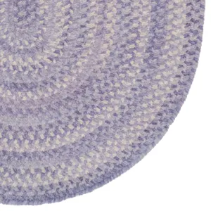 Bambini Periwinkle Oval Rug - 7\' x 9\'