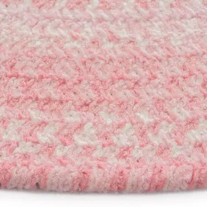 Bambini Pretty In Pink Oval Rug - 9\'2\" x 13\'2\"