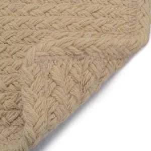 Naturelle Natural Cross Sewn Rectangle Rug - 2\'3\" x 4\'3\"