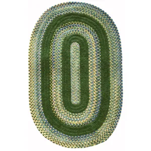 Bailey Grassy Hill Oval Rug - 7' x 9'