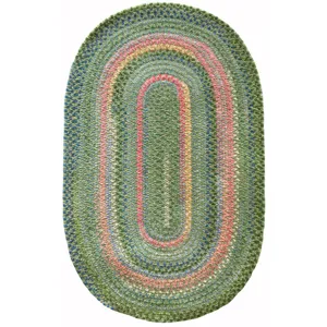Bailey Greenhouse Oval Rug - 5' x 8'