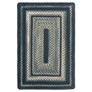 Bradford Blueprint Concentric Rectangle Rug - 1\'8\" x 2\'6\"