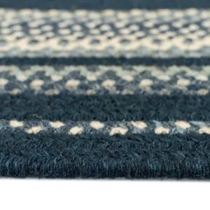 Bradford Blueprint Oval Rug - 2\'3\" x 9\'3\"