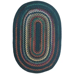 Bradford Empire Blue Oval Rug - 2\'3\" x 4\'3\"