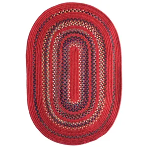Bradford Crimson Oval Rug - 9\'2\" x 13\'2\"