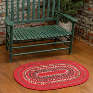 Bradford Crimson Oval Rug - 9\'2\" x 13\'2\"