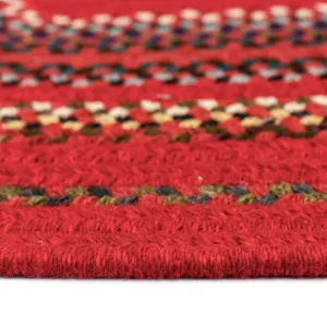 Bradford Crimson Oval Rug - 9\'2\" x 13\'2\"