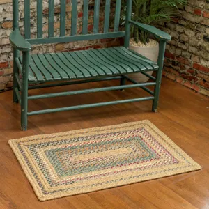 Bradford Biscotti Concentric Rectangle Rug - 7\'6\" x 7\'6\"