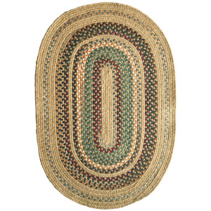Bradford Biscotti Oval Rug - 2' x 3'