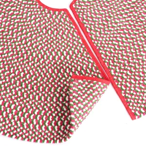 Happy Holidays-Christmas Christmas Multi Skirt Rug - 4\' x 4\'