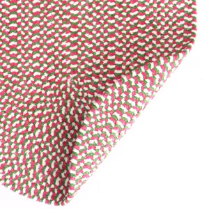 Happy Holidays-Christmas Christmas Multi Oval Rug - 1\' x 1\'6\"