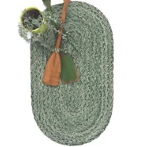 Down East Marsh Grass Oval Rug - 2\' x 3\'