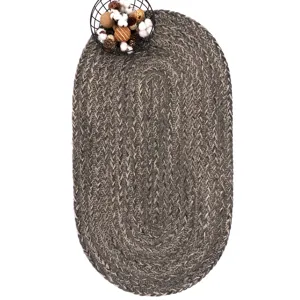 Down East Oyster Rock Oval Rug - 8\' x 11\'