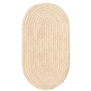 Down East Sand Dollar Oval Rug - 2\'3\" x 4\'3\"