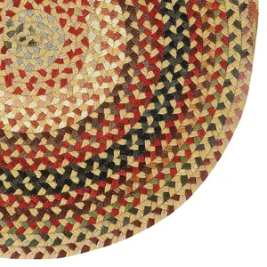 Plymouth Light Gold Round Rug - 3\' x 3\'