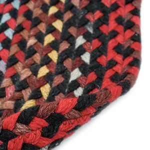 Plymouth Black Oval Rug - 1\'8\" x 2\'6\"