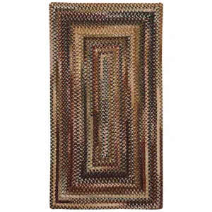 Cambridge Wineberry Concentric Rectangle Rug - 4\' x 6\'