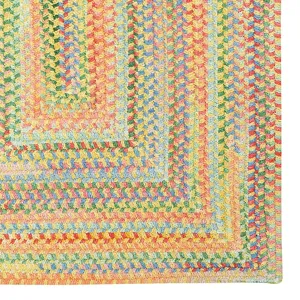 Cutting Garden Buttercup Concentric Rectangle Rug - 1\'8\" x 2\'6\"