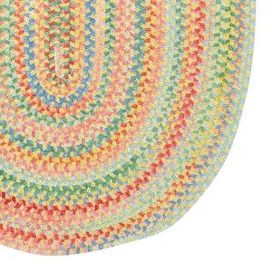 Cutting Garden Buttercup Oval Rug - 2\'3\" x 4\'3\"