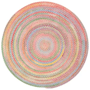 Cutting Garden Tea Rose Round Rug - 9\'6\" x 9\'6\"