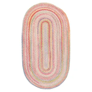 Cutting Garden Tea Rose Oval Rug - 2\'3\" x 4\'3\"