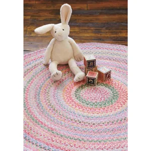 Cutting Garden Tea Rose Oval Rug - 2\'3\" x 4\'3\"