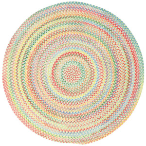Cutting Garden Lily Round Rug