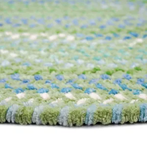 Sailor Boy Sea Monster Green Oval Rug - 9\'2\" x 13\'2\"