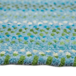 Sailor Boy Deep Blue Sea Oval Rug - 11\'4\" x 14\'4\"