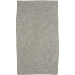 Simplicity Earth Concentric Rectangle Rug - 5' x 8'