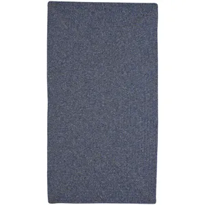 Simplicity Water Concentric Rectangle Rug