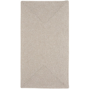 Simplicity Linen Concentric Rectangle Rug