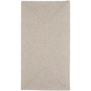 Simplicity Linen Concentric Rectangle Rug